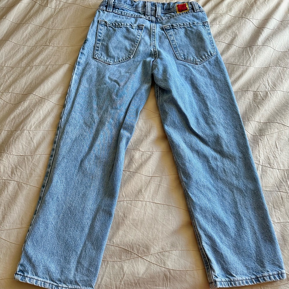 Empyre Kids Embroidered Loose
Fit Blue Denim Skate Jeans